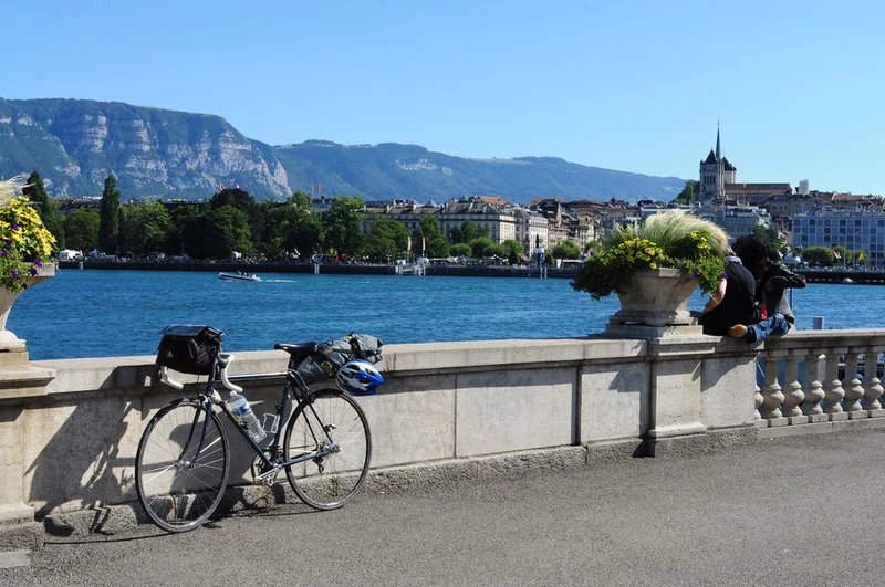 Vélo de route ViaRhôna à vélo - Étape 03 - Genève > Vulbens — Genève