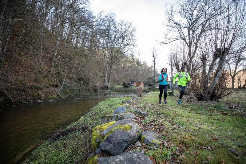 Trail Le long du Sioulet - Parcours trail — Pontaumur