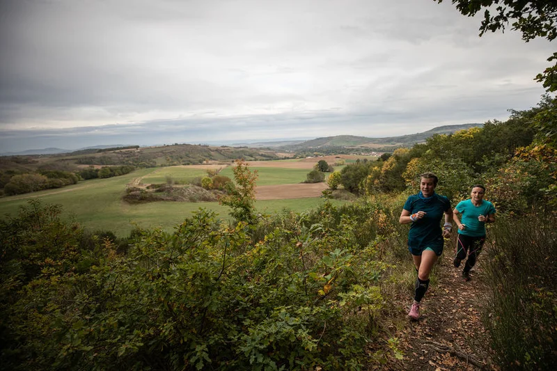 Trail Sur les hauteurs de Champeix - Parcours trail — Champeix