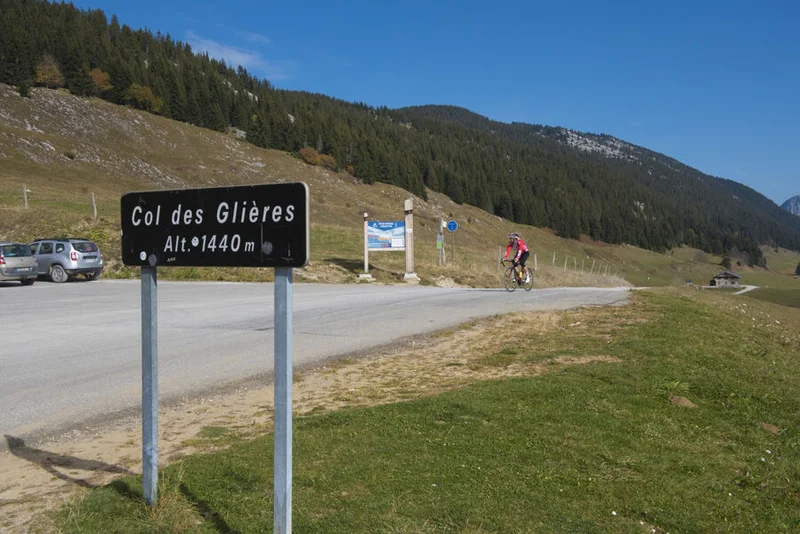 Vélo de route Tour des Glières - Itinéraire cyclo — Annecy
