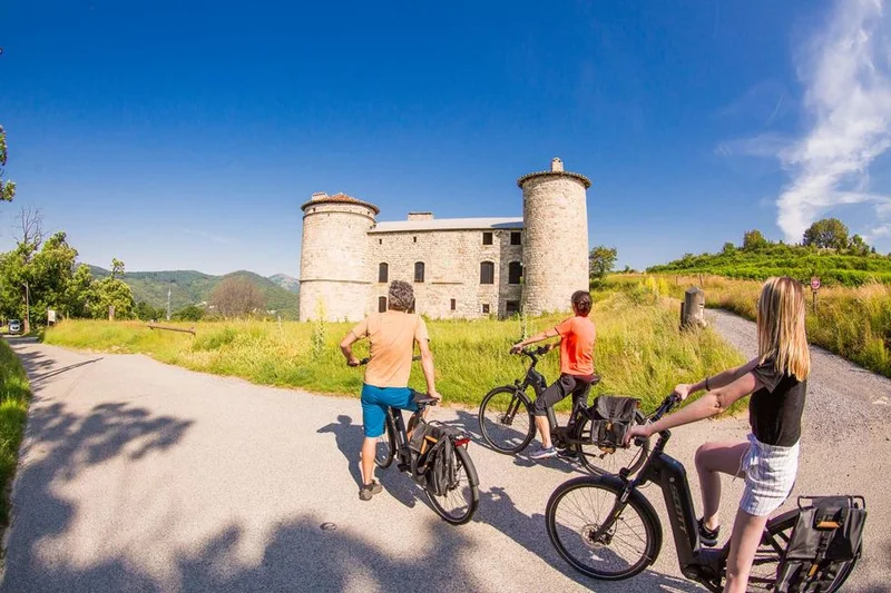 Vélo de route Vallées, châtaignes et volcans — Vallées-d'Antraigues-Asperjoc