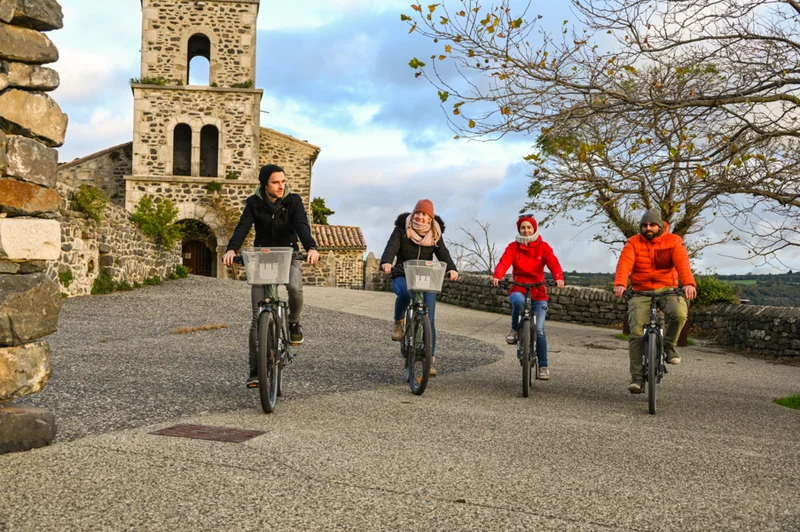 Vélo de route L'Échappée volcanique — Saint-Jean-le-Centenier