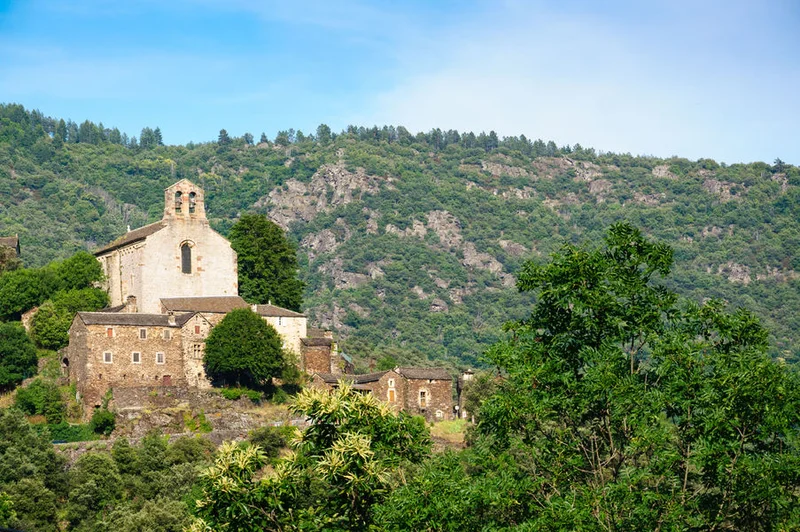 VTT Grande Traversée de l'Ardèche VTT Etape 5 de Montselgues à Les Vans — Montselgues