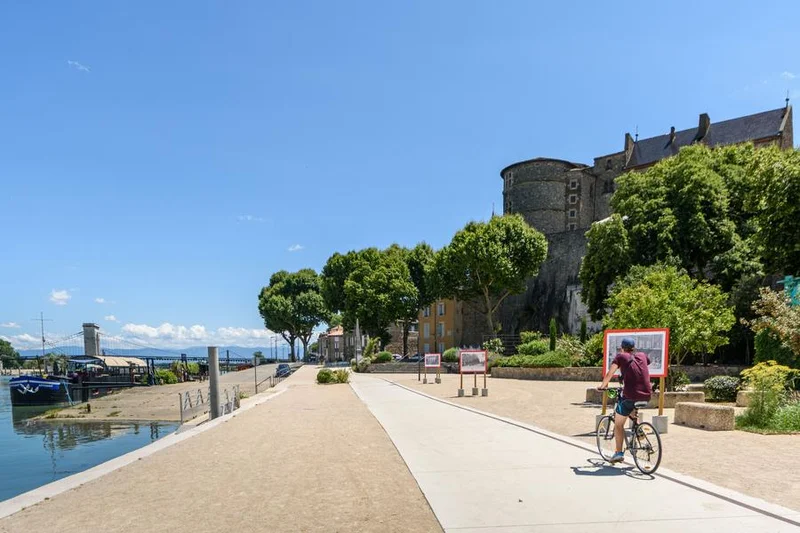 VTT Grande Traversée de l'Ardèche VTT Variante de départ Etape 1 de Tournon-sur-Rhône à Saint-Félicien — Tournon-sur-Rhône