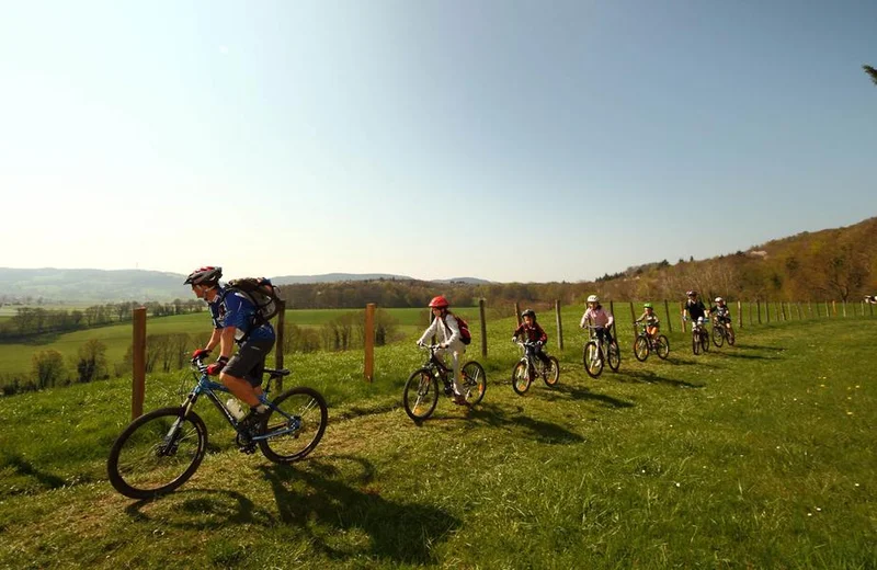 VTT Circuit VTT n°5 (vert) - Forêt de la Rousse - Bois de Valuisant — Simandre-sur-Suran
