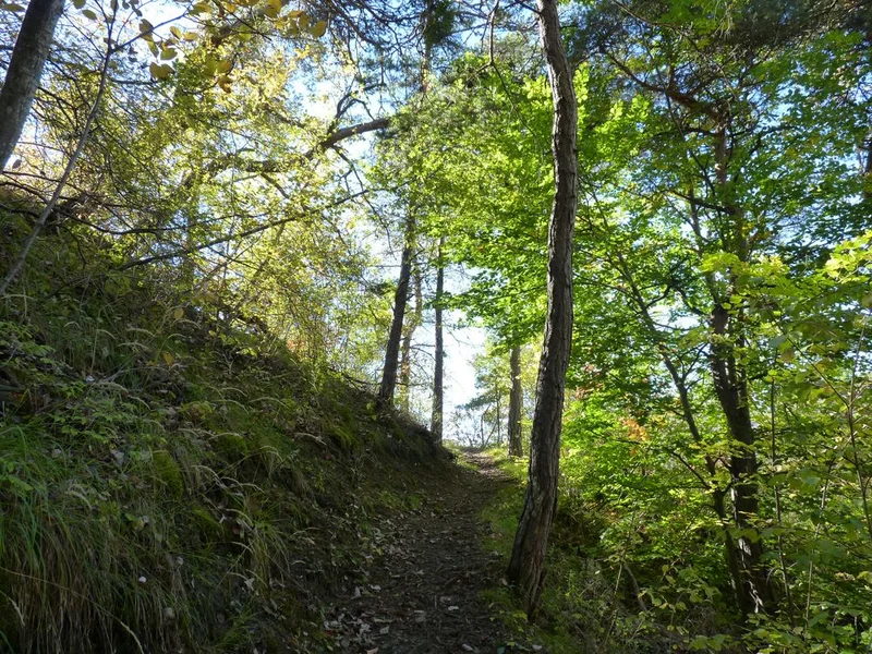 Randonnée Chapelle Saint Sixte par le sentier botanique — Rochebrune