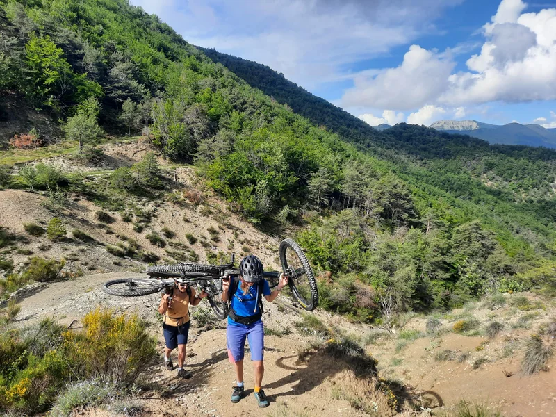 VTT La descente de Veillanne à VTT (N°16) — Orpierre