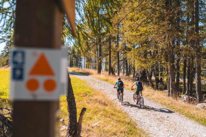 VTT Le Puy de Rioupes (VTT n°9 bleu) — Le Dévoluy
