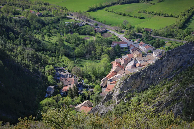 VTT Bane et col du monument (VTT n°17 noir) — La Beaume