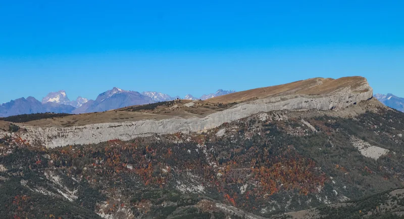 VTT Châteauneuf - Col des Guérins (VTT n°30 rouge) — Châteauneuf-d'Oze