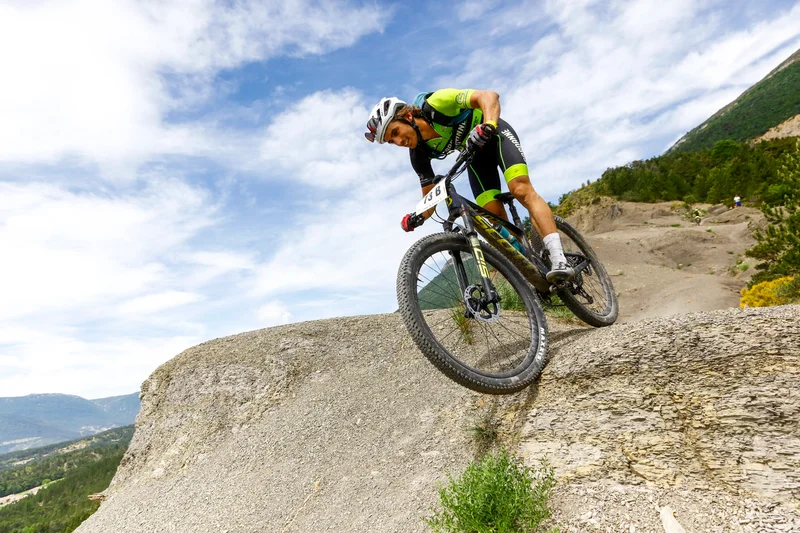 VTT Marnes de Seille (VTT N°7 rouge) · Aspres-sur-Buëch
