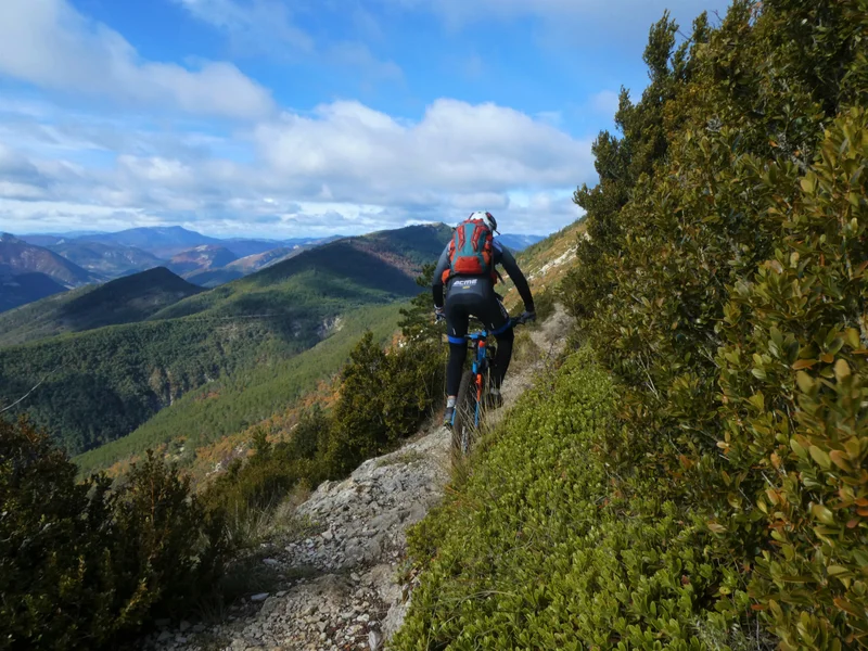 VTT Sous le Duffre à VTT (N°7) — Valdoule