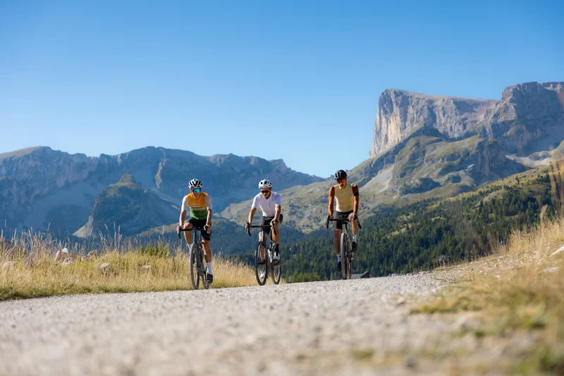 Vélo de route Le tour du Dévoluy en Gravel (rouge) (0) — Le Dévoluy