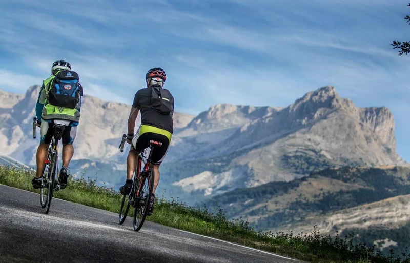 Vélo de route Montée du Col d'Espréaux — Vitrolles