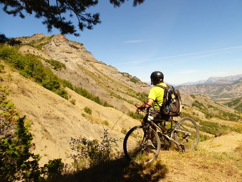 VTT Tour de la montagne des Barses (N°9) — Turriers