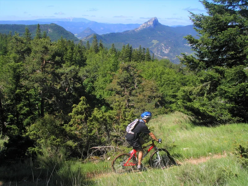 VTT Crête du Dindaret à VTT (N°8) — Valdoule