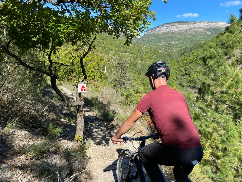 VTT De la Baume à Entrepierres en VTTAE (N°6 + 10) — Sisteron