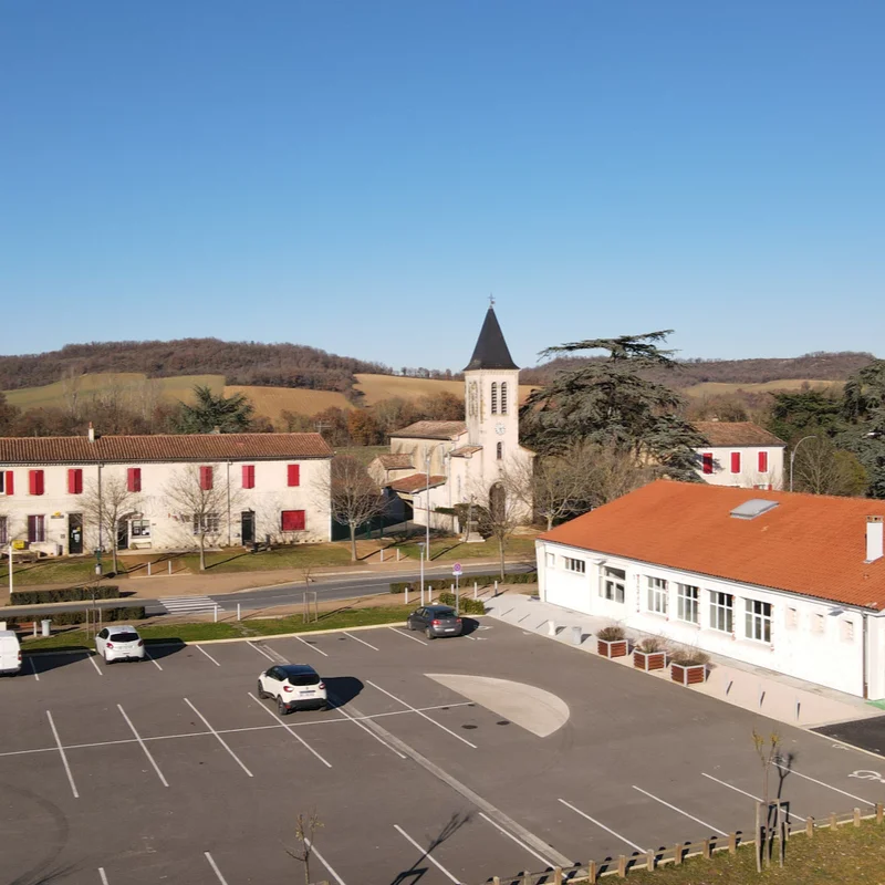 Randonnée Chemin des Terres Blanches (Laboutarié) — Laboutarie