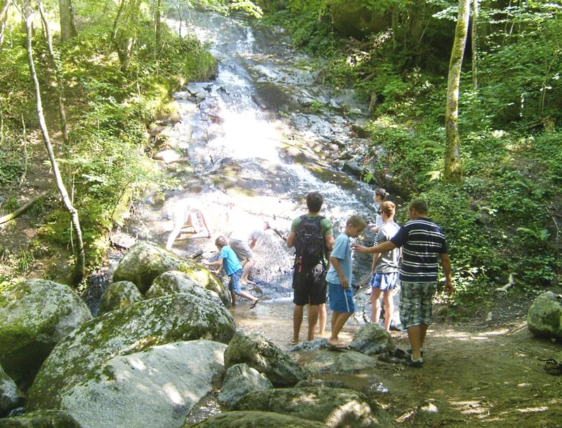 Randonnée Sentier de la cascade du Paradis — Burlats