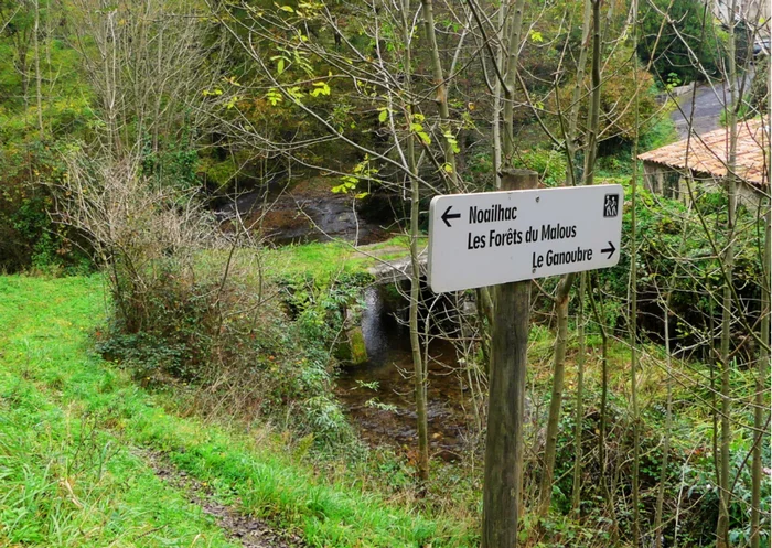 Randonnée Boucle de Ganoubre — Noailhac