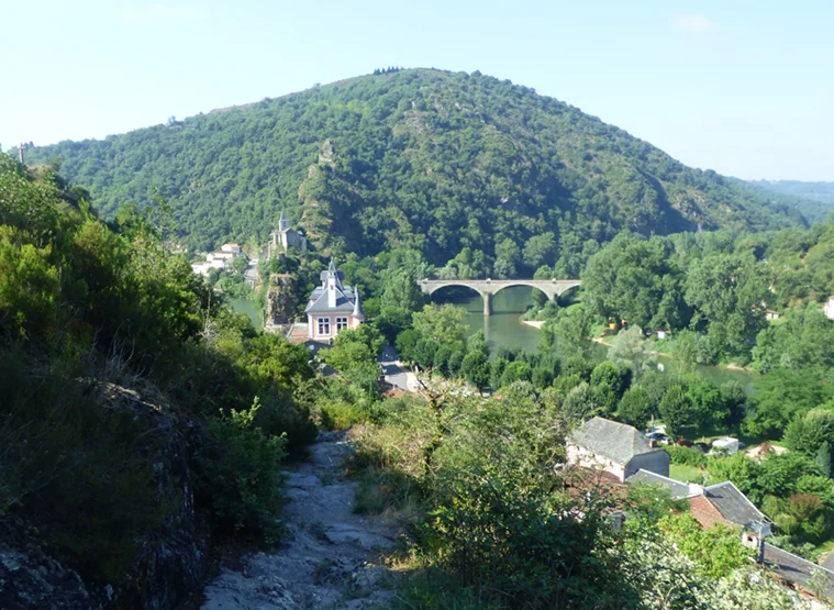Randonnée L'Ambialade sentier du patrimoine — Ambialet