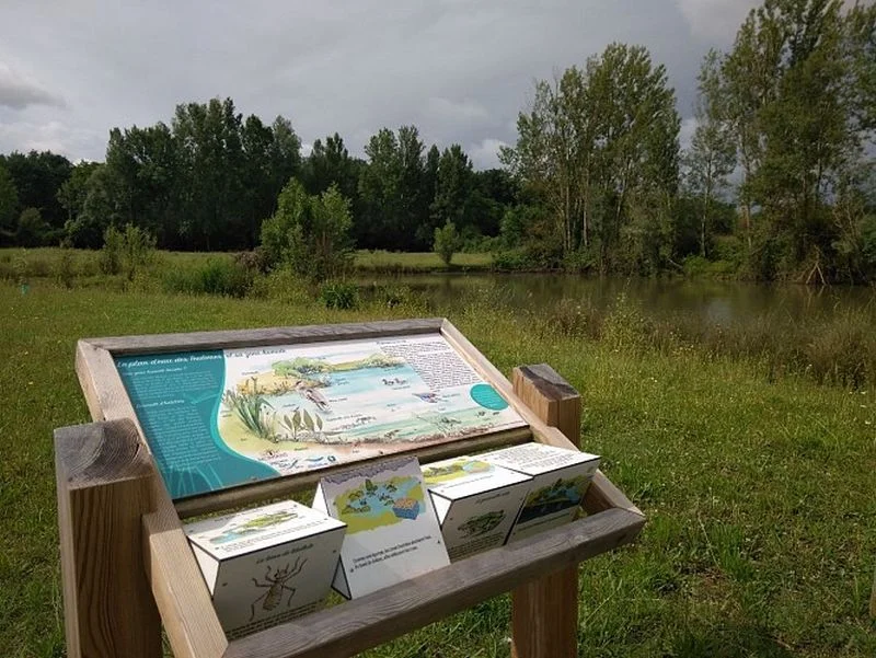 Randonnée Sentier autour de l'eau — Montans