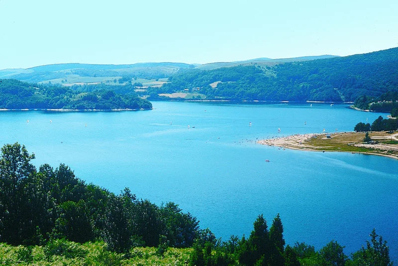 Vélo de route C4 - Autour du lac du Laouzas — Nages