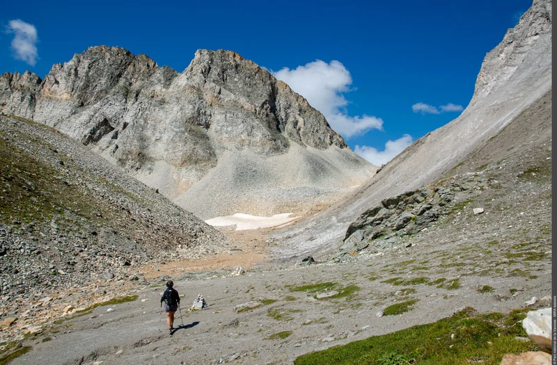 Randonnée Col du Soufre :  randonnée géologique à l'approche du Glacier de Gébroulaz — Les Allues