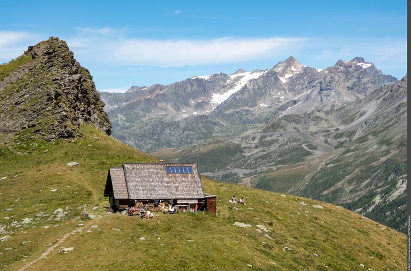 Randonnée Le refuge de Turia :  itinéraire de caractère aux portes de la haute montagne — Villaroger