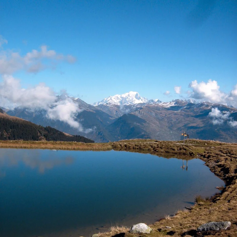 Randonnée Le lac du Branlay et le lac de l’Arpettaz en boucle par les Lièches — La Léchère