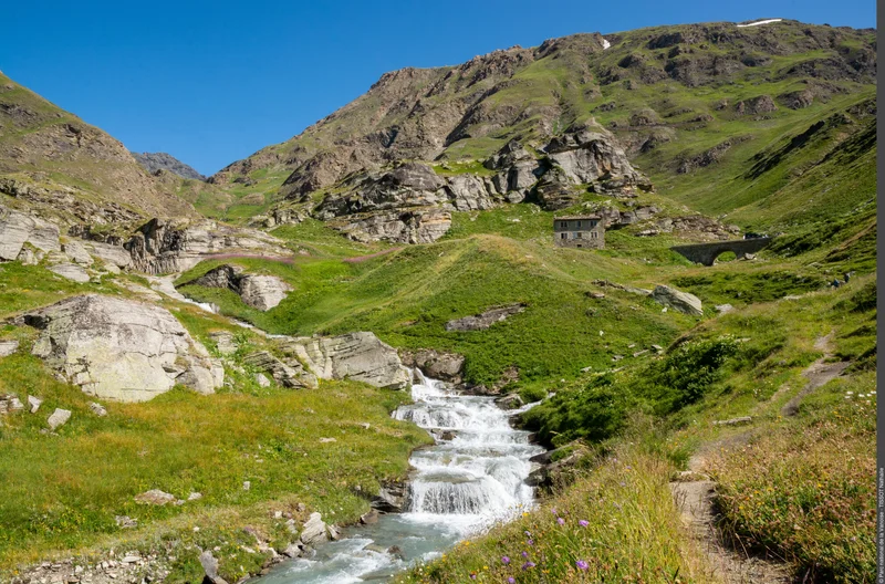 Randonnée Du refuge du Fond des Fours vers Le Villaron — Val-d'Isère