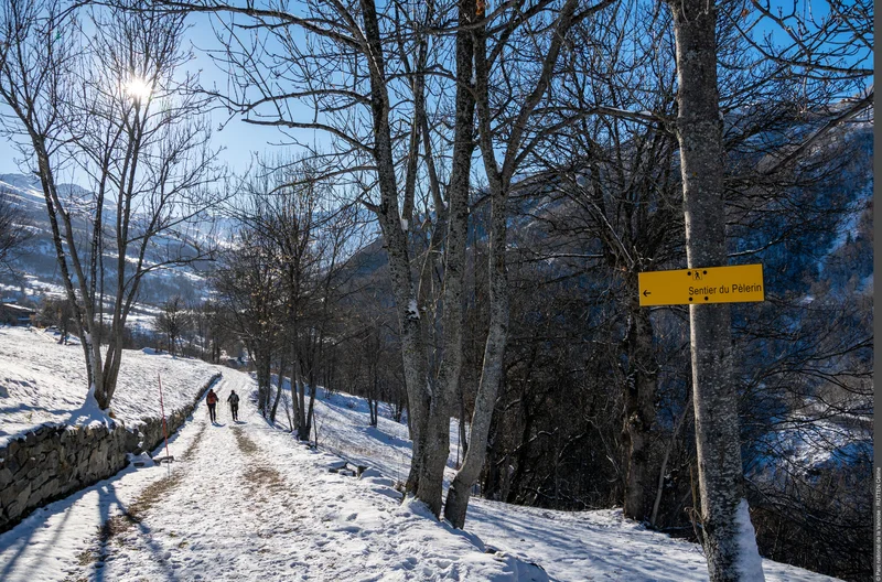 Randonnée Sentier du pèlerin : à la découverte du patrimoine religieux montagnard — Saint-Martin-de-Belleville