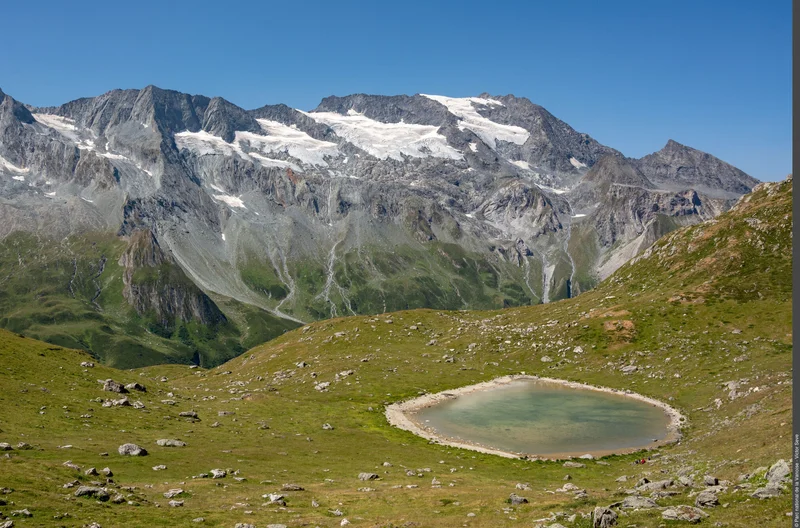 Randonnée Du refuge de la Glière au refuge du Col du Palet — Champagny-en-Vanoise