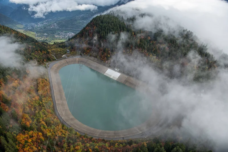 VTT 17-Sur les traces de l'hydroélectricité à la Coche — Les Avanchers-Valmorel