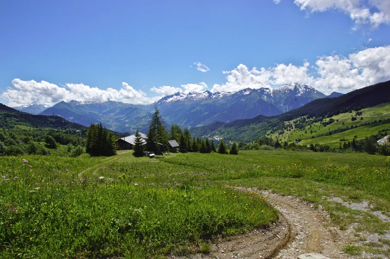 Trail Trail du Grand-Nant de Nâves (1 bleu) — La Léchère