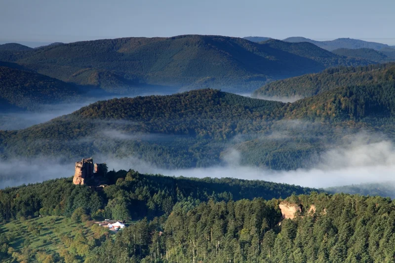Randonnée Trésor des Vosges du Nord : De château en château — Lembach