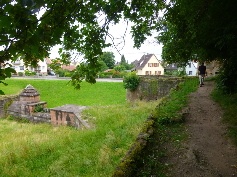 Randonnée Sur les remparts de Wissembourg — Wissembourg