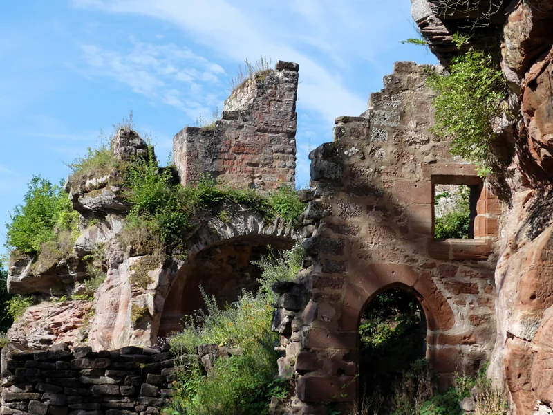 Randonnée Au fil des 5 châteaux — Windstein