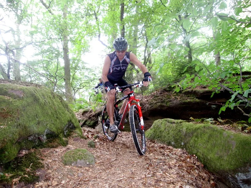 VTT Ascension vers le Rocher Blanc — La Petite-Pierre