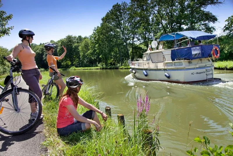 Vélo de route Entre canal et paysages d'Alsace Bossue — Harskirchen