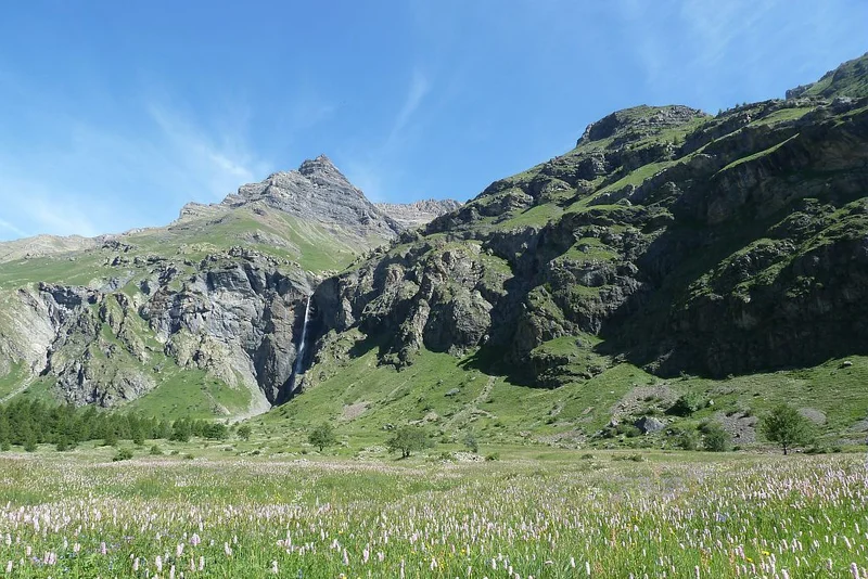 Près Baridon sur l'itinéraire du col de Freissinières · © Blandine Delenatte - PNE