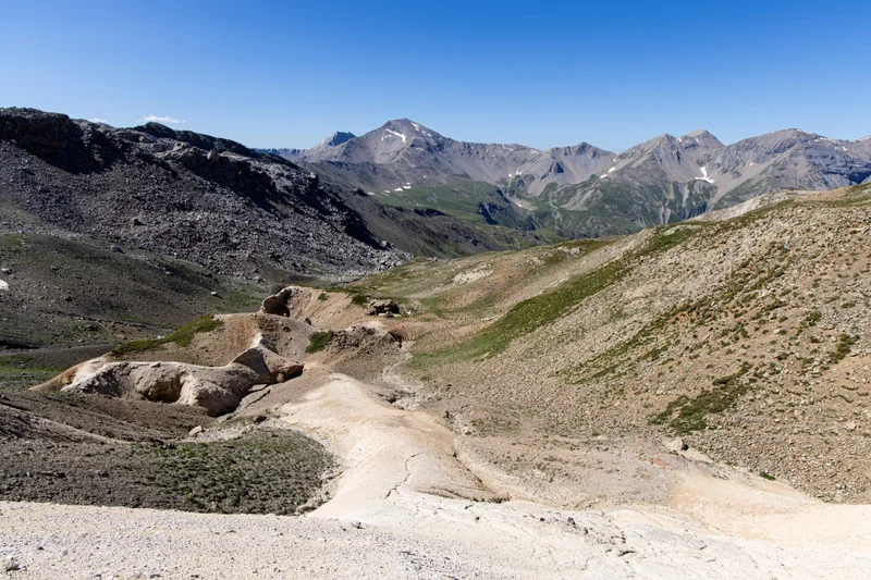 Le col des Terres Blanches · © Thierry Maillet - Parc national des Ecrins