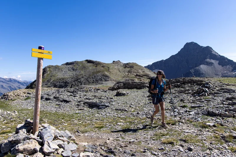 Le col des Terres Blanches · © Thierry Maillet - Parc national des Ecrins
