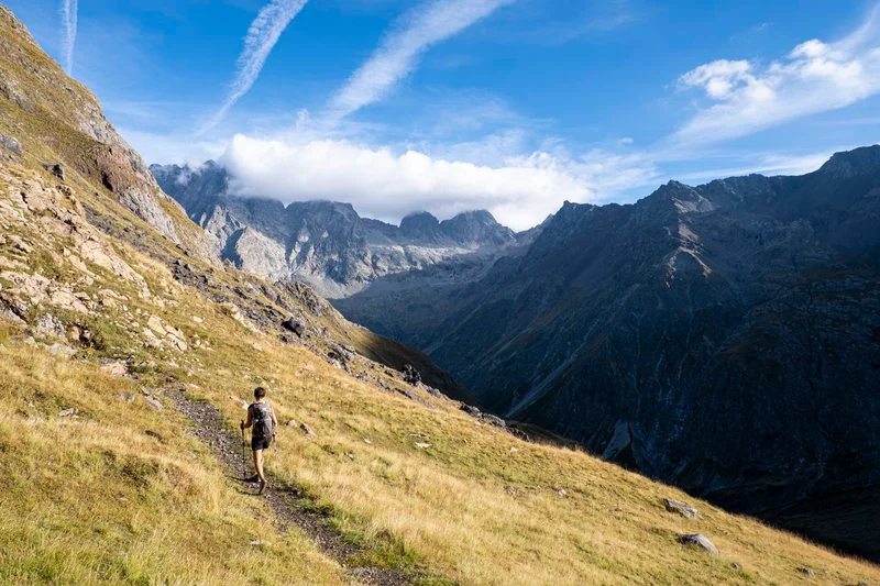 Montée au col du Cheval de bois · © Thierry Maillet - Parc national des Écrins