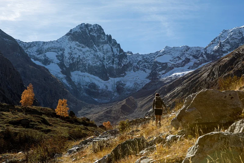 Vallon des Étages à l'automne · © Thierry Maillet - Parc national des Ecrins