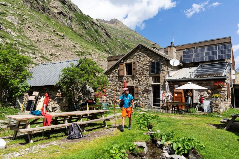 Le refuge de la Lavey · © Thierry Maillet - Parc national des Ecrins