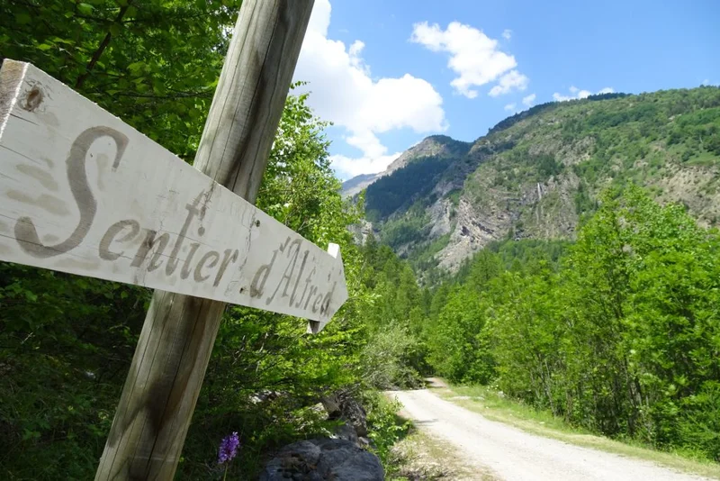 Sentier de Monsieur Alfred · © Office de tourisme Pays des Écrins