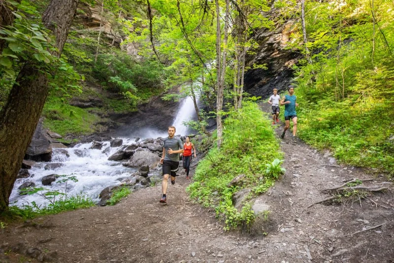 Parcours de trail - Ondinette · © Thibaut Blais