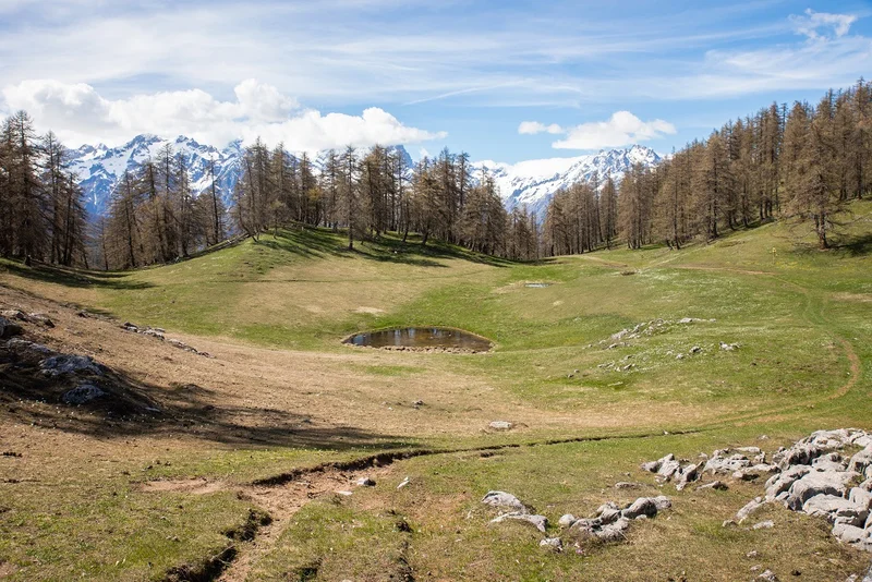 lac des poutilles aux Têtes · © Thibaut Blais