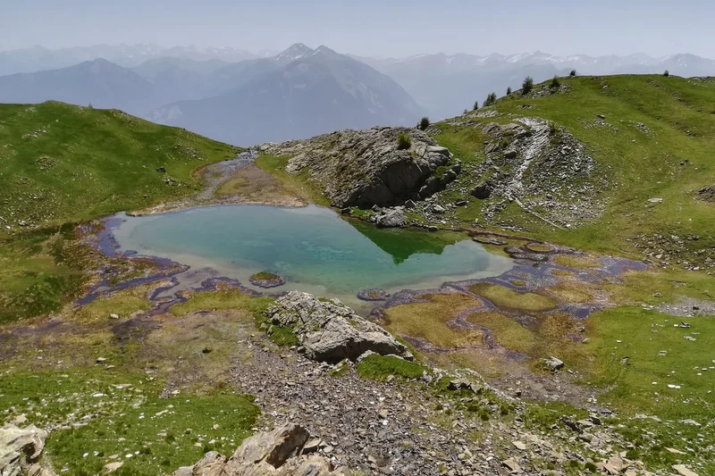 Lac de l'Hivernet en période de printemps · © Amélie Vallier